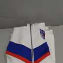 GAME 7 NHL mens X Nhl Men's Officially Licensed Long Sleeve Neoprene Zip Up Sweatshirt (White), 2XL