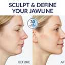 STYLIA V Line Lifting Collagen Face Mask - Lift, Firm & Contour Jawline - Double Chin Strap with Hyaluronic Acid & Aloe Vera - Hydrating Neck & Face Tightening Mask - Chin Strap for Sleeping - 20PC