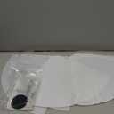 24inch Squirrel Baffle for Hanging Bird Feeders, Made of Transparent Extra Thick Pc Material, Outdoor Bird Feeder Seed Rain Cover.