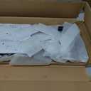 Clothes Rack 36in, Wall Mounted Garment Rack with Real Wood Shelf, Heavy Duty Hanging Clothes Rack, Multi-Purpose Hanging Rod, Space-Saving Closet Storage (Brown)