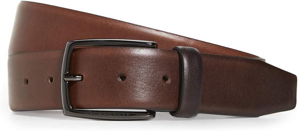 BOSS Men's Celie Italian Leather Belt (32)