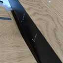 Dining Table for 6 Oak & Black  Modern Table for Kitchen or Office  72"W x 35.4"D x 29.9"H  Nook & Trove Utah
