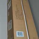 Versatile 7 Tier Wall Shelf Unit,White Lack Wall Shelf,Display Floating Shelf with LED Remote Control Light