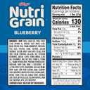 Nutri-Grain Soft Baked Breakfast Bars, Kids Snacks, Whole Grain, Blueberry (6 Boxes, 48 Count)