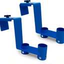 dicio Pool Pole Holder Equipment Hooks 2 Pcs Fence Hooks, Adjustable Pool Net Holder for Pool Equipment, Telescopic Poles Skimmers Swimming Pools Accessories & Garden Tool