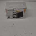Toastmaster 2-Slice Cool Touch Toaster, black with stainless accent
