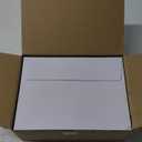 A7 Invitation envelopes 120 PCS 5.25x7.25 in - windowless design 120GSM white paper envelopes with printable quick self-seal for invitations, greeting cards, photos, invoices