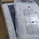 KCGKCG 116" Modular Sectional Sofa, L Shaped Cloud Couch with Movable Ottoman, Chenille Deep Seat Cloud Sofa with Charging Station, Cup Holder, Side Pocket, Sectional Couches for Living Room, Beige
