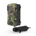 HOLACA Tree Mount Trail Camera Holder with 1/4'' Universal Threads for Trail, Arlo, Stick Up Cam Roelink ZUMIMALL Eufy Security Camera(Black)