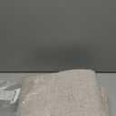 NICETOWN 100% Blackout Linen Curtains 90" Long for Bedroom, Thermal Insulated Living Room Curtains with Liner, Farmhouse Style Linen Blend Window Draperies for Dining Room (2 Panels, 52" W, Natural)