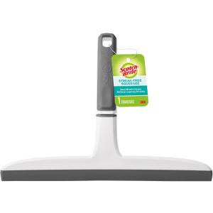 Scotch-Brite, All-Purpose 10 Inch Dual Blade Streak-Free Squeegee, Safe on Mirrors, Glass Shower Doors, Windows, Sinks and More (10.188 in. x 7.5 in. x 1.5 in.)