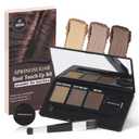 Root Touch Up Hair Color  3 Color Blendable Hairline Powder for Gray Coverage, Root Cover Up & Thinning Edges  48H Sweat Resistant, Natural Finish for Women & Men  Brown