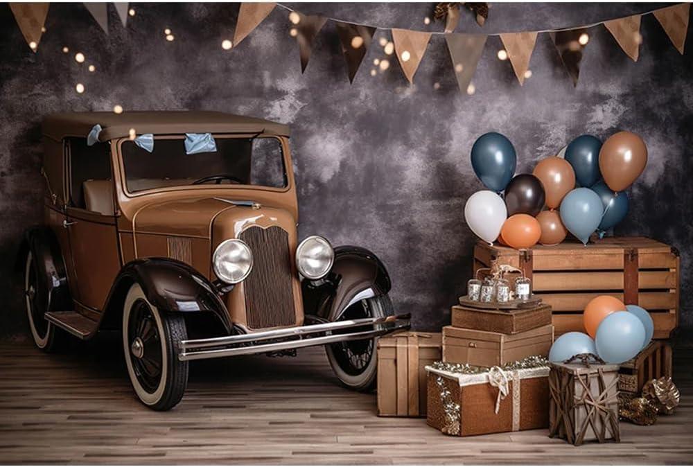 Baby Birthday Party Photo Backdrop for Newborn Kids Portrait Cake Smash Photography Background Photo Studio Props (10x6ft)