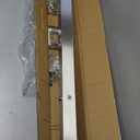 Glass Railing Post 42"x2"x2" Stainless Steel Satin Finish, for Stairs and Deck handrails，can be Installed on Wood or Concrete Floor. (50MM*50MM, End Post)