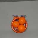 KSABVAIA Bath Toys - Bathtub Basketball Hoop for Kids Toddlers - Bath Toys Shower Toys for Kids Ages 4-8,Suction Cup Basketball Hoop & 3 No Hole Balls Set for Boys Girls (Small)