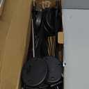 PEVOROS Solar Christmas Lights Outdoor, Solar Garden Decor, Outdoor Christmas Decorations, Gardening Supplies, Solar Powered Lights Waterproof for Yard Patio, Fairy Decor Firwork (6 Pack) (Warm White)