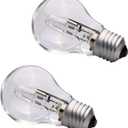 043168787963 78796 Halogen Light Bulb Replacement, A19 43W 120V Clear Halogen Bulbs, 60 Watt Equivalent, E26 Thread for Table Lamps & Home Use,2 PCS