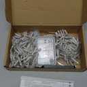 StarryEver 2 Pack 16.5Ft 100 LED Fairy Lights Battery Powered, Outdoor Waterproof Warm White String Lights with Remote, Dimmable Twinkle Lights for Bedroom Wedding Party Christmas Decoration