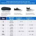 Waterproof Shoe Covers Rain Shoe Cover with Reflector for Men Women (Black, XL)