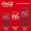 Coca-Cola Fridge Pack Soda Soft Drink, 12 fl oz Cans, 12 Pack - Classic Cola Soda Cans