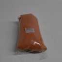 Softalker Fall Linen Textured Rectangle Tablecloth, Waterproof Wipeable Farmhouse Burlap Table Cloth, Stain Resistant Wrinkle Free Table Covers for Kitchen Dining Holiday Party (52 x 70, Orange)