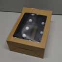 Pooqla Decorative Led Light Up Number Letters, Black Plastic Marquee Number Lights Sign for 10th Birthday Party Wedding Decor Battery Operated Black Decoration 10 (8.86 in)