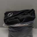 H.VERSAILTEX 100% Blackout Curtains for Sliding Glass Door Room Divider Curtains Noise Reduce Curtain Panel Portable Window Screen Sliding Partition, W180 x L96 inches/8' Tall by 15' Wide, Black