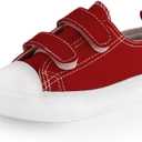 Toddler Boys and Girls Low Top Canvas Adjustable Strap Sneakers
Overall Pick
 Size 26