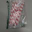 Baquler 6 Pcs Christmas Flameless Taper Candles 10. 6 Inch Glitter Candy Cane Candles Battery Operated LED Christmas Candlesticks for Xmas Centerpiece Holiday Party Decor