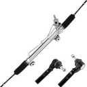 22-1000 Hydraulic Power Steering Rack and Pinion Fit for Chevrolet Silverado 1500 Classic, for GMC Sierra 1500 Classic Automotive Replacement Rack & Pinion Assembly with Outer Tie Rod Ends