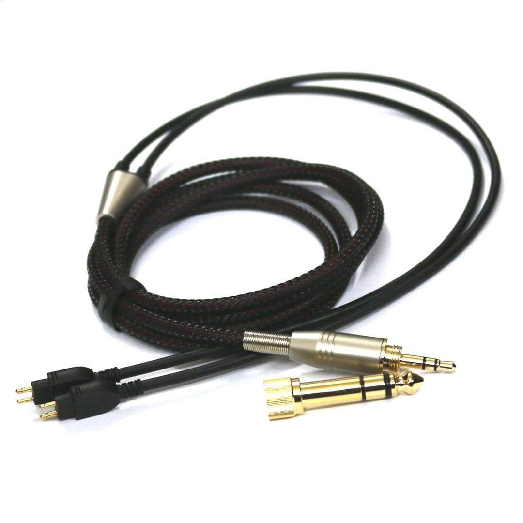 NewFantasia Replacement Audio Upgrade Cable Compatible with Sennheiser HD650, HD600, HD580, HD58X, HD660S, HD660S2, Massdrop HD6XX Headphones 1.2meters/4feet