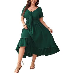 SCOMCHIC Dress for Women's 1XL