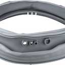 MDS47123605 Washer Door Boot Gasket Fit for Ken-more L-G Front Load Washer Door Seal WM3570HWA WM3770HWA WM3470HVA WM3470HWA WM3575CW, Replaces 2630175 AP5602285 PS3648651 EAP3648651 by AMI PARTS