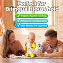 Baby Toys 6-12 Month, 1st First Birthday Gift for 1 Year Old Boys Girls, Musical Crawling & Walking Puppy Toy 6 7 8 9 10 12-18 Month Old Bilingual Learning Developmental Toy (Yellow/White/Brown)