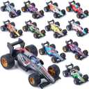 Pull Back Cars Toy Model Set 12Pack 1:43, Small Race Cars Wind up Racing Car, Easter Stuffing, Cake Tops, for Toddlers Kids Ages 2 3 4 5 6 7 8 Boys and Girls Birthday Party Favors
