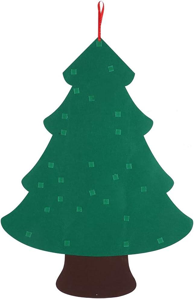 DIY Felt Christmas Tree, DIY Felt Christmas Tree Set Xmas Decorations W Ing Ornaments Gifts Party PliesType B DIY Felt Christmas (Type C)