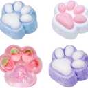 4PCS Squishy Fidget Toys, Ultra-Soft Squishy Stress Relief Toys, Squeeze Toys, Perfect for Stress and Anxiety Relaxing Toy, Birthday Gift (4PCS Cat Paws)
