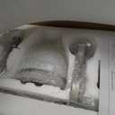 ANDY STAR Bathroom Lighting Fixtures, 5-Light Brushed Nickel Vanity Light with Milky Glass Shade, 35" Large Vanity Lights for Bathroom, E26 Socket, for Mirror, Living Room, Bedroom, Hallway