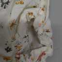 pureborn Baby Toddler Girl Woven Dress Short Sleeve Cotton Playwear Dresses 0-5T (2-3T, Cream Pink Blooms-b)