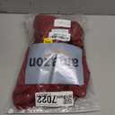 KKJIAF Ruffle Pillow Cases Standard Size Set of 2, Ruffled Pillow Covers with Envelope Closure, Wrinkle Resistant Ruffled Pillow Shams 20" x 26", Burgundy