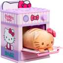 Cookeez Makery Hello Kitty & Friends Oven Playset  Interactive Bake & Reveal Toy, Includes Mystery Warm Scented Plush (Hello Kitty, Cinnamoroll, or My Melody), Mixing Tools, Dough, Accessories, 5+