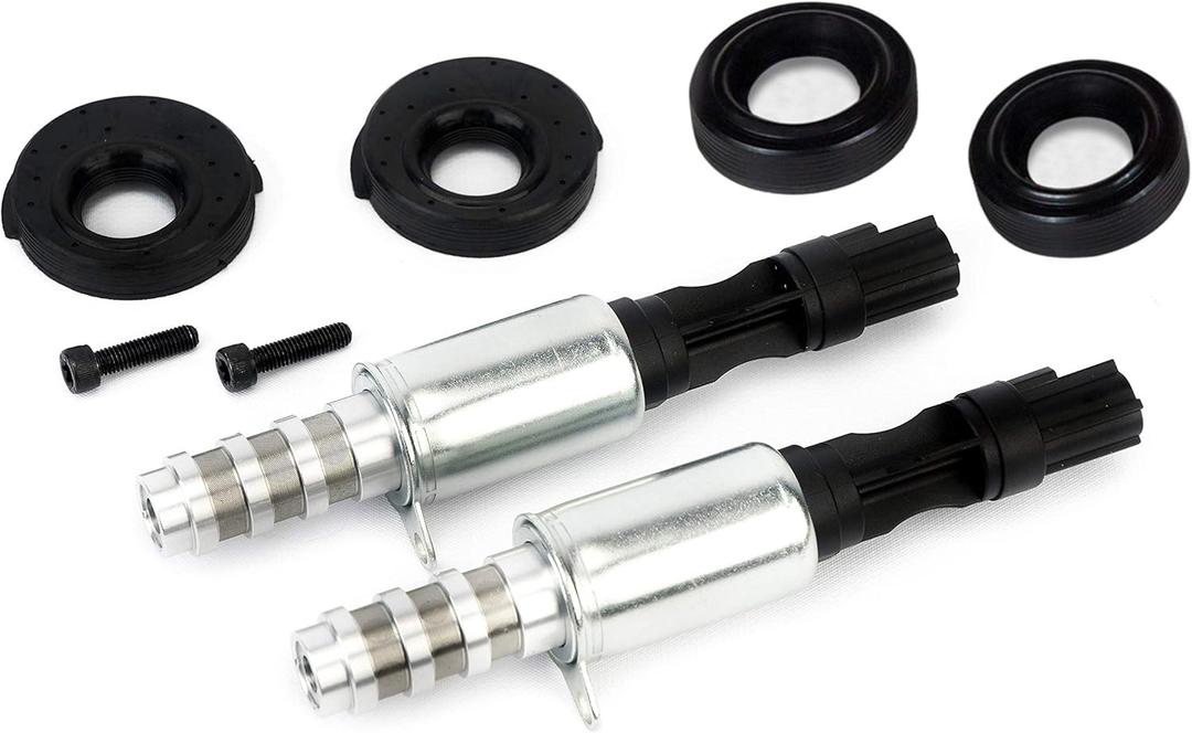 Camshaft Variable Valve Timing Solenoid VCT Replaces 8L3Z-6M280-B - Compatible with Ford, Lincoln & Mercury Vehicles - Expedition, F150, F250, F350, F450 3V 5.4L, 5.4, 4.6 - Solenoids and Cam Seals