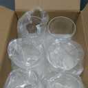 SUPMIND 6 Pack Glass Cylinder Vase for Table Centerpieces, 6 Inch Clear Glass Flower Vases Bulk Glass Hurricane Candle Holder Small Floral Vases for Table, Floating Candle Vase for Wedding Home Dcor