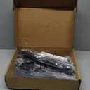 Projector Stand, 33LB Load Bearing & 22-55" Height Adjustable, for Projector/Laptop/DJ Gear, Outdoor/Office/Studio - Stable Base (Black)