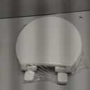 Toilet Seat, Round Toilet Seat with Slow Close Hinges, Never Loosen, Easy Installation and Cleaning, For Most Standard Round Toilet Seats(16.5"), Two Sets of Parts, Durable Plastic