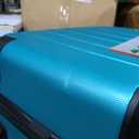 Wrangler Smart Spinner Hardside Luggage, 2 Piece Set, Teal