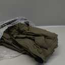 Mens Cargo Hiking Shorts Water Resistant Quick Dry Lightweight Breathable Tactical Shorts with Nylon Belt (50W x 10L, Olive Green)