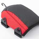 Lightweight Work Knee Pads for Men and Women with EVA Foam Padding, Adjustable Straps and Easy-Fix Clips  Perfect for Gardening, Light Construction and Comfort Work (RED)