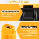 2 Pack DC9091 4800mAh Ni-Mh Replacement for Dewalt 14.4V Battery High Capacity Replacement Battery Compatible with Dewalt DC9091 DW9094 DW9091 DC9094 DE9091 DE9092 DE9038 and 14.4V Legacy Tools
