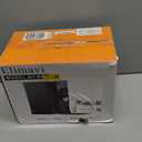 Elimavi 30W X 2 Powered Bookshelf Speakers  3.5RCA Input for Turntable, TV, PC, Record Player Speakers with 4 Inch Woofer & Wall Mounted